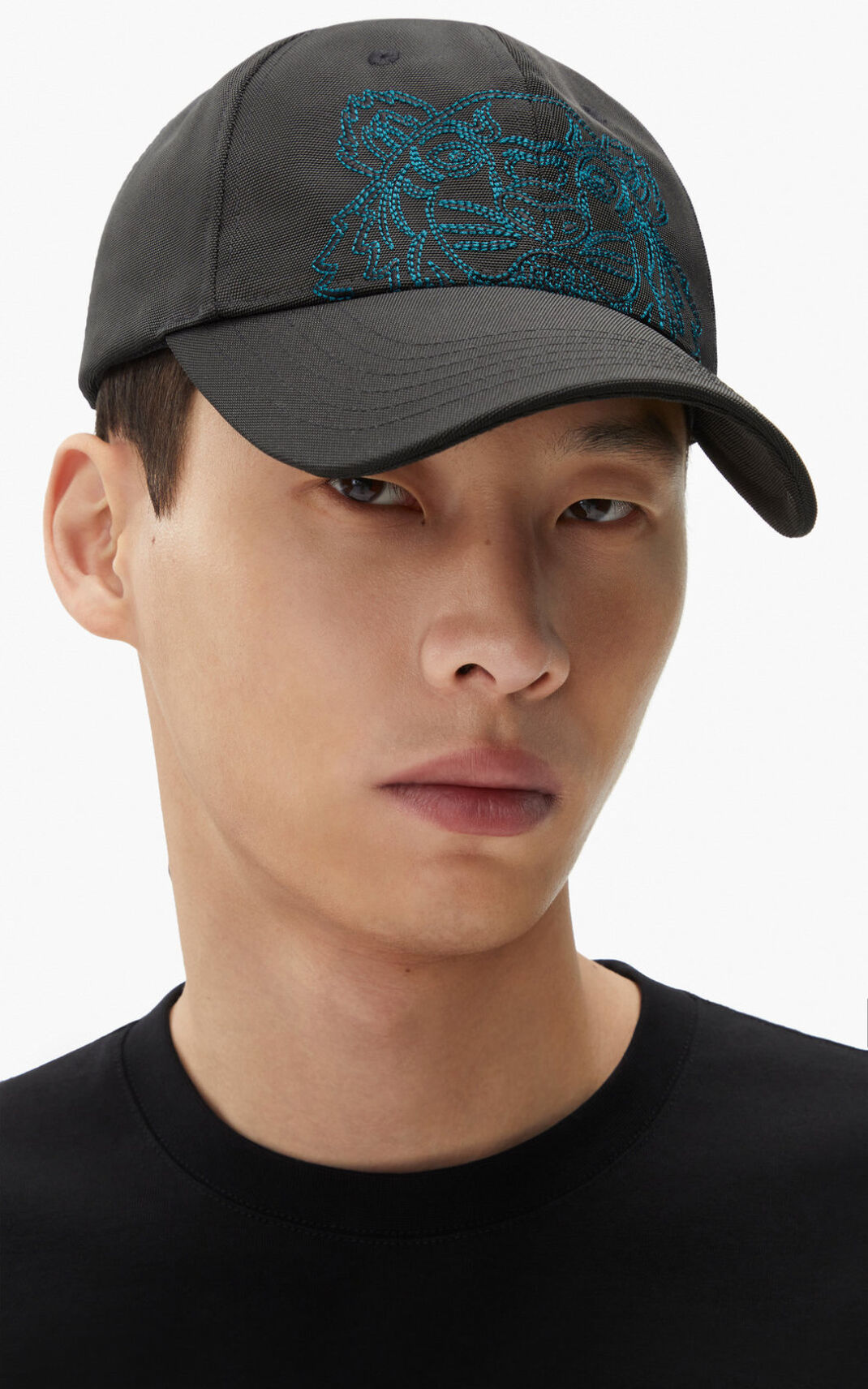 Gorras Kenzo Lona Kampus Tiger Hombre Negras - SKU.7754384